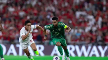 مواجهة حاسمة للأخضر.. موعد مباراة السعودية وإندونيسيا في تصفيات كأس العالم 2026 والقنوات الناقلة 1